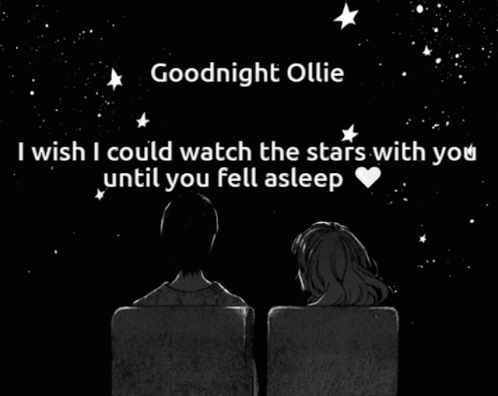 Goodnight Ollie Watch The Stars GIF - Goodnight Ollie Watch The Stars Stars Ollie GIFs