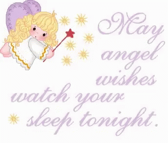 May Angel Wishes Watch Your Sleep Tonight GIF - May Angel Wishes Watch Your Sleep Tonight GIFs