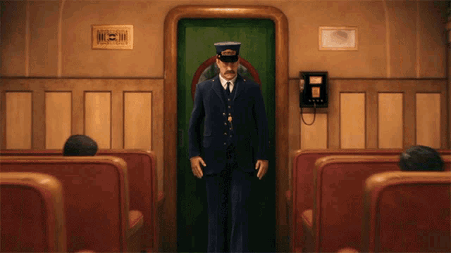 Thank You Conductor GIF - Thank You Conductor The Polar Express GIFs