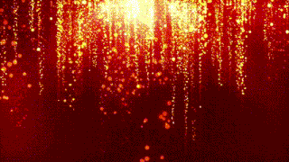 a red background with a lot of sparkles and the word drp on it