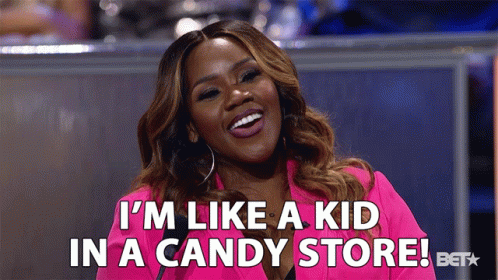 Im Like A Kid In A Candy Store I Love Candy GIF - Im Like A Kid In A Candy Store I Love Candy Sweets GIFs