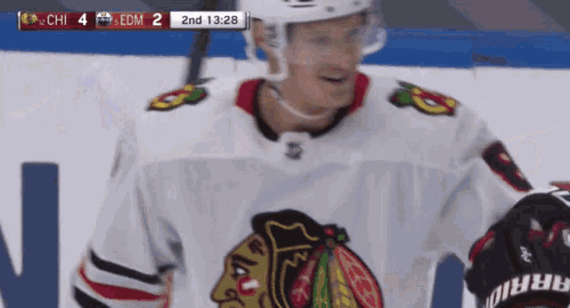 Dominik Kubalik Chicago Blackhawks GIF