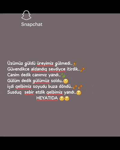 a screenshot of a snapchat message with a smiley face