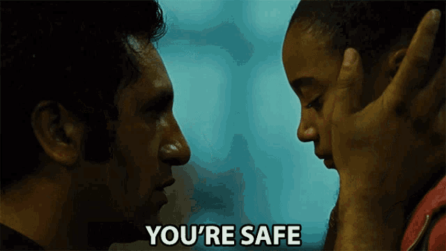 Youre Safe Forehead Kiss GIF - Youre Safe Forehead Kiss Dont Worry GIFs