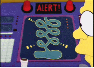 Homer Stops Up The Works GIF - The Simpsons GIFs
