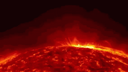Erupción Solar... En El Sol GIF - Sol Solar Estrella GIFs