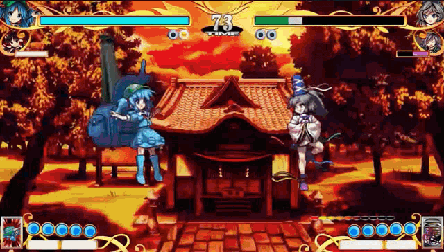 Touhou Antimony Of Flowers GIF - Touhou Antimony Of Flowers Fighting Games GIFs