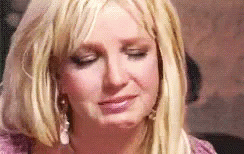 Upset Crying GIF - Upset Crying Britney Spears GIFs