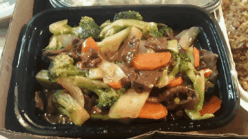Beef And Broccoli Chinese Food GIF