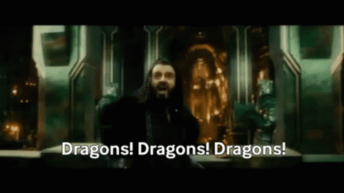 Hobbit Thorin GIF - Hobbit Thorin Dragons GIFs
