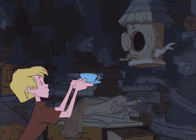 Sword In The Stone Arcimedes GIF - Sword In The Stone Arcimedes Work GIFs