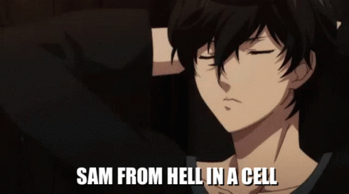 Hell In A Cell Sam GIF - Hell In A Cell Sam Kinnie GIFs