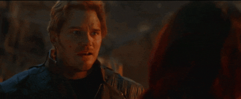 a man talking to a woman with the words i thought i lost you
