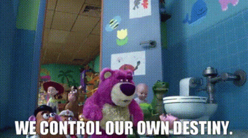 Toy Story Lotso GIF - Toy Story Lotso We Control Our Own Destiny GIFs