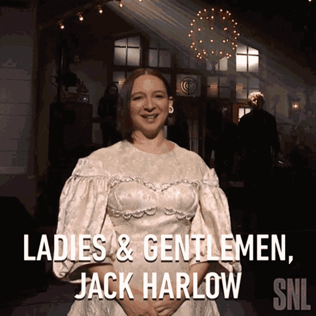 Ladies And Gentleman Jack Harlow Maya Rudolph GIF - Ladies And Gentleman Jack Harlow Maya Rudolph Jack Harlow GIFs