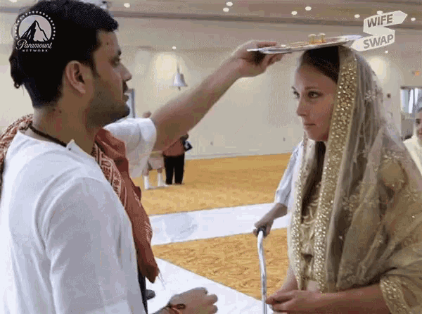 Bindi Hindi Marriage Ceremonies GIF