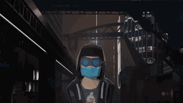 a man wearing a mask is holding up a sign that says vaccinate
