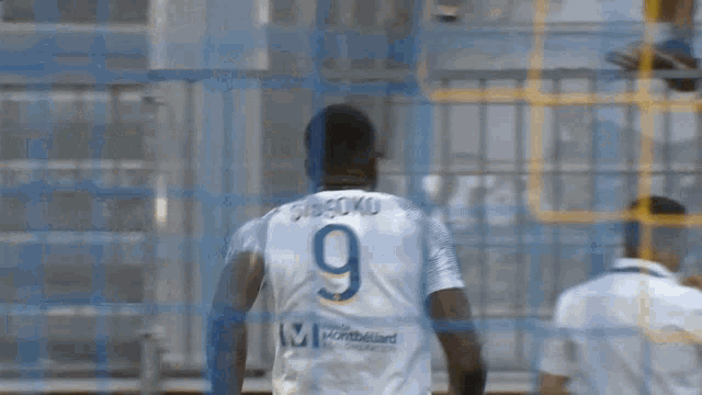 a player with the number 9 on their jersey
