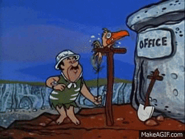Leespoons Home Time GIF - Leespoons Home Time The Flintstones GIFs