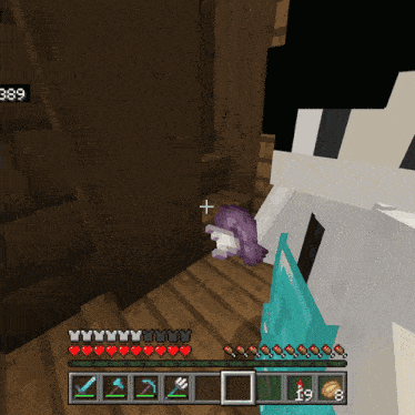 a screenshot of a video game with the number 389 on the bottom