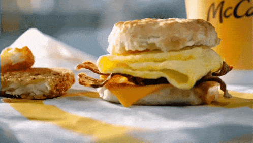 Mcdonalds Bacon Egg And Cheese Biscuit GIF - Mcdonalds Bacon Egg And Cheese Biscuit Breakfast GIFs
