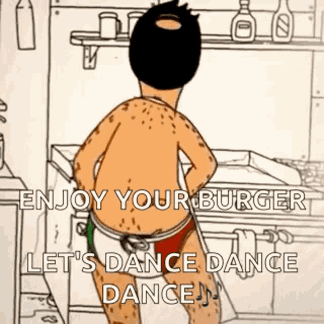 Bobs Burgers Dancing GIF - Bobs Burgers Dancing Booty GIFs
