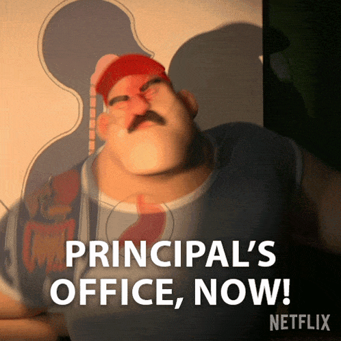 Principals Office Now Coach Lawrence GIF - Principals Office Now Coach Lawrence Trollhunters Tales Of Arcadia GIFs