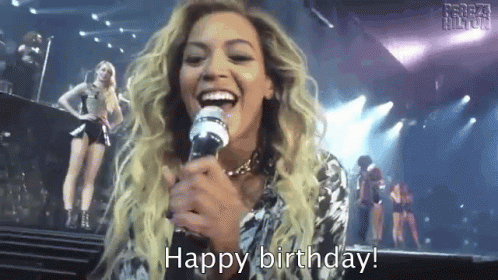 Beyonce Happy Birthday GIF - Beyonce Happy Birthday Stage GIFs