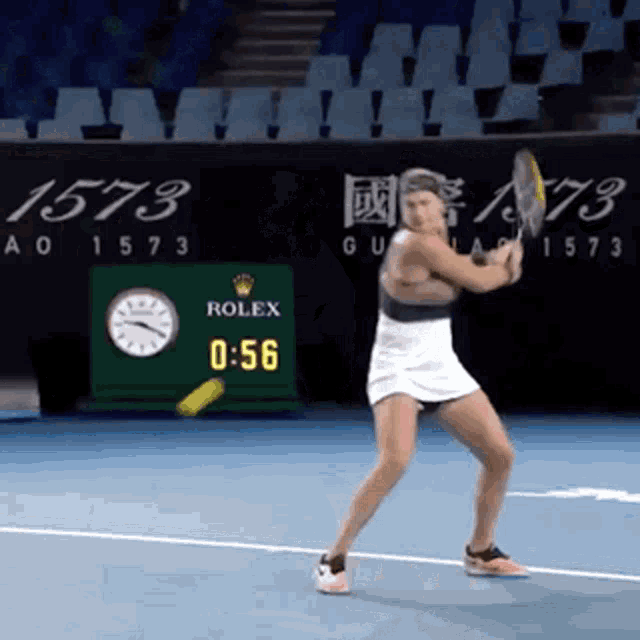 Aryna Sabalenka Racquet Bounce GIF - Aryna Sabalenka Racquet Bounce Tennis GIFs