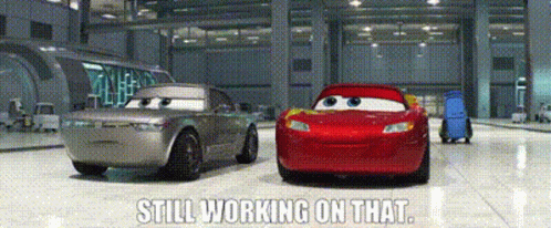 Cars Sterling GIF - Cars Sterling Still Working On That GIFs