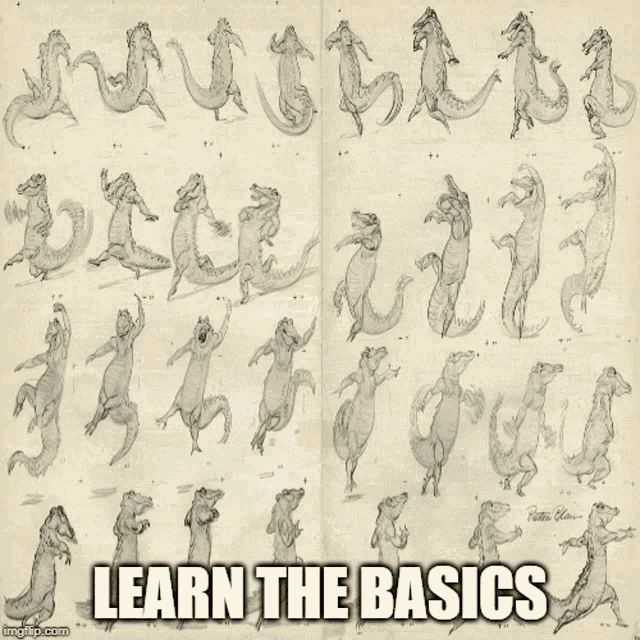 Learn The Basics Preston Blair GIF - Learn The Basics Preston Blair Animation GIFs