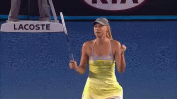 Sharapova GIF - Maria Sharapova Tennis Win GIFs