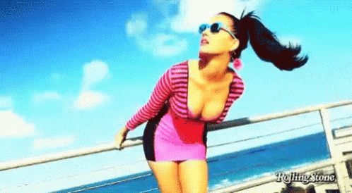 Katy Perry Beach Front GIF - Katy Perry Beach Front Hot Summer GIFs