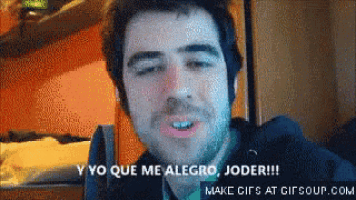 Y Yo Que Me Alegro Joder GIF
