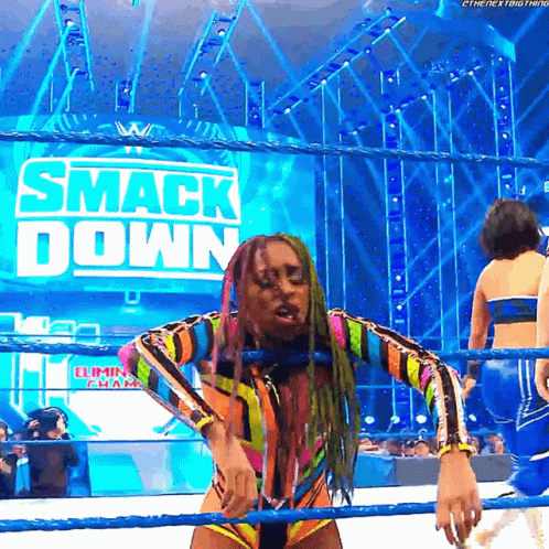Sasha Banks Kicks GIF - Sasha Banks Kicks Naomi GIFs