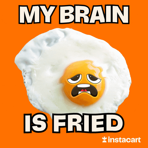 Brain Fried GIF - Brain Fried My Brain Is Fried GIFs