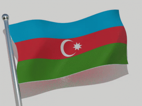 Azerbaijan Flag GIF - Azerbaijan Flag Flag Waver GIFs