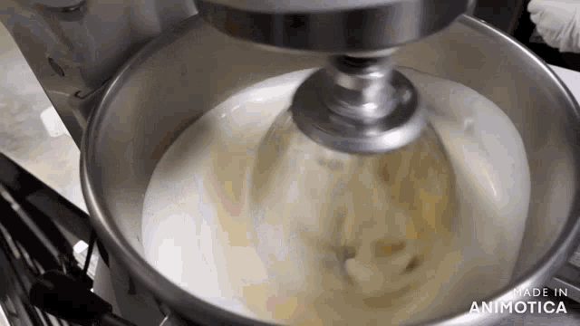 a close up of a mixer with the words made in animatica visible