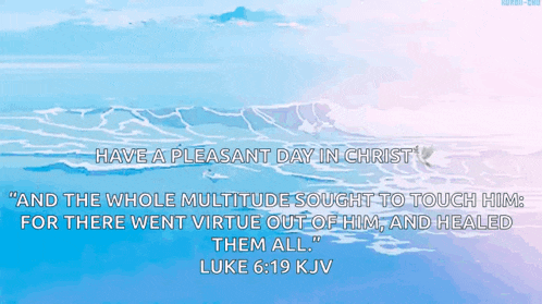 a picture of a beach with a quote from the bible