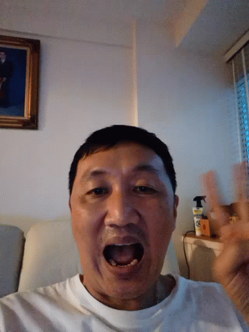 Peace Selfie GIF - Peace Selfie Scream GIFs