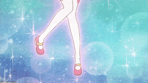 a drawing of a girl 's legs with a blue background and the words hot hot med below