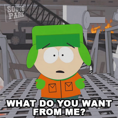 What Do You Want From Me Kyle Broflovski GIF - What Do You Want From Me Kyle Broflovski South Park GIFs