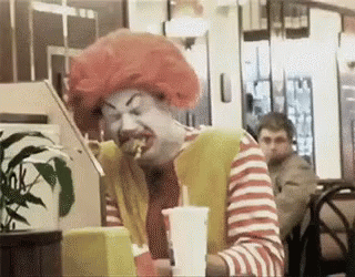 Ronald Mcdonald Clown GIF - Ronald Mcdonald Clown Gross GIFs