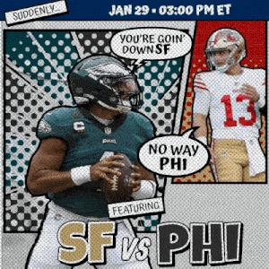 Philadelphia Eagles Vs. San Francisco 49ers Pre Game GIF - Nfl National Football League Football League GIFs