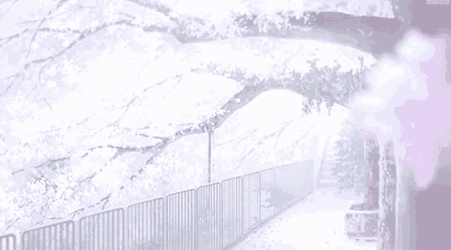 Anime Sakura GIF - Anime Sakura Winter GIFs