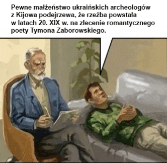 a man laying on a couch talking to another man