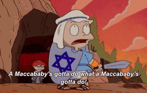 Maccababys Gotta Do What A Maccababys Gotta Do Rug Rats GIF