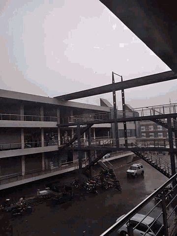 Raining Building GIF - Raining Building Gloomy GIFs