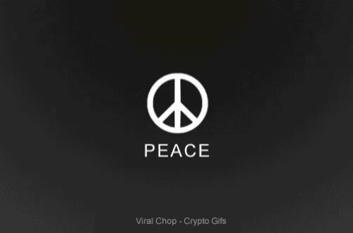Peace Love GIF - Peace Love Bitcoin GIFs
