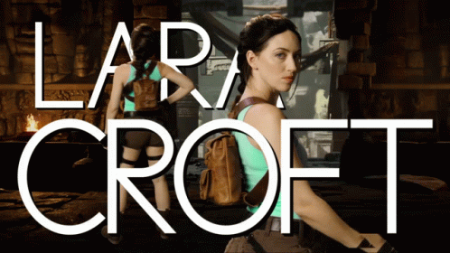 Lara Croft Rap Battle GIF - Lara Croft Rap Battle Title Card GIFs